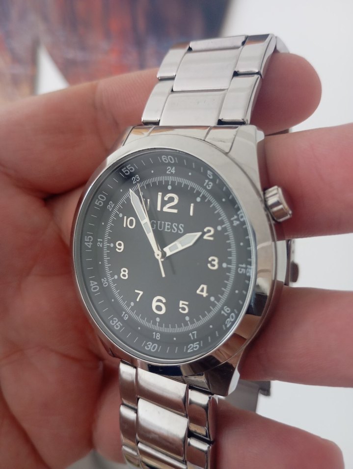Guess Siyah Analog Kol Saati — görsel 4/10