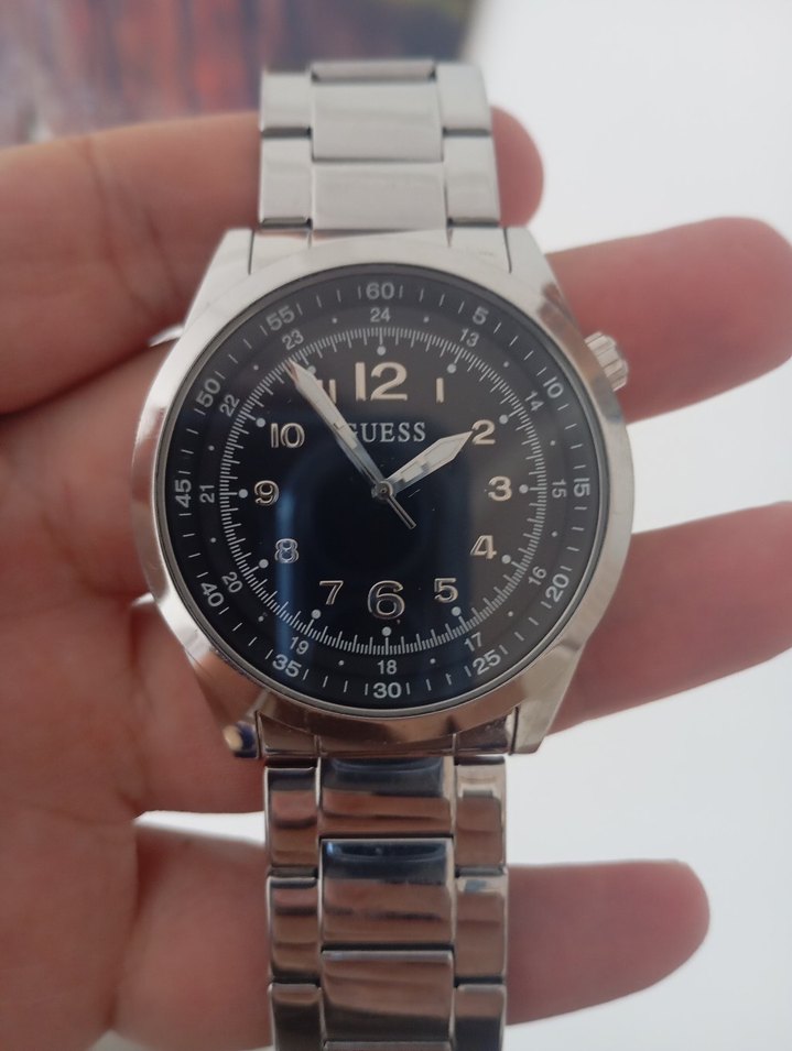 Guess Siyah Analog Kol Saati — görsel 10/10