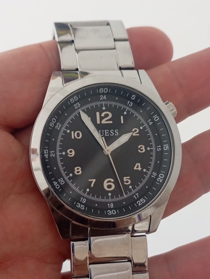 Guess Siyah Analog Kol Saati — görsel 3/10