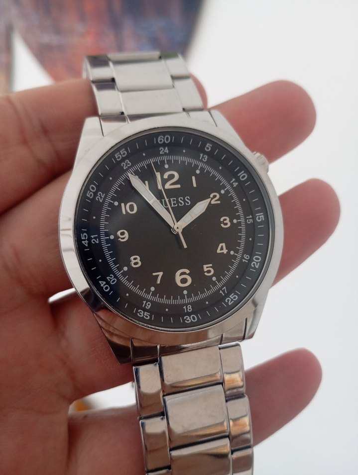 Guess Siyah Analog Kol Saati — görsel 5/10