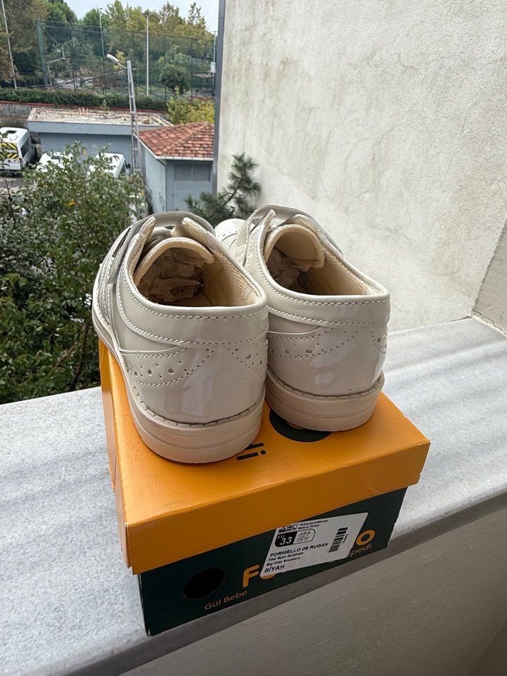 Erkek çocuk ortopedik klasik rugan ayakkabı - Görsel 4