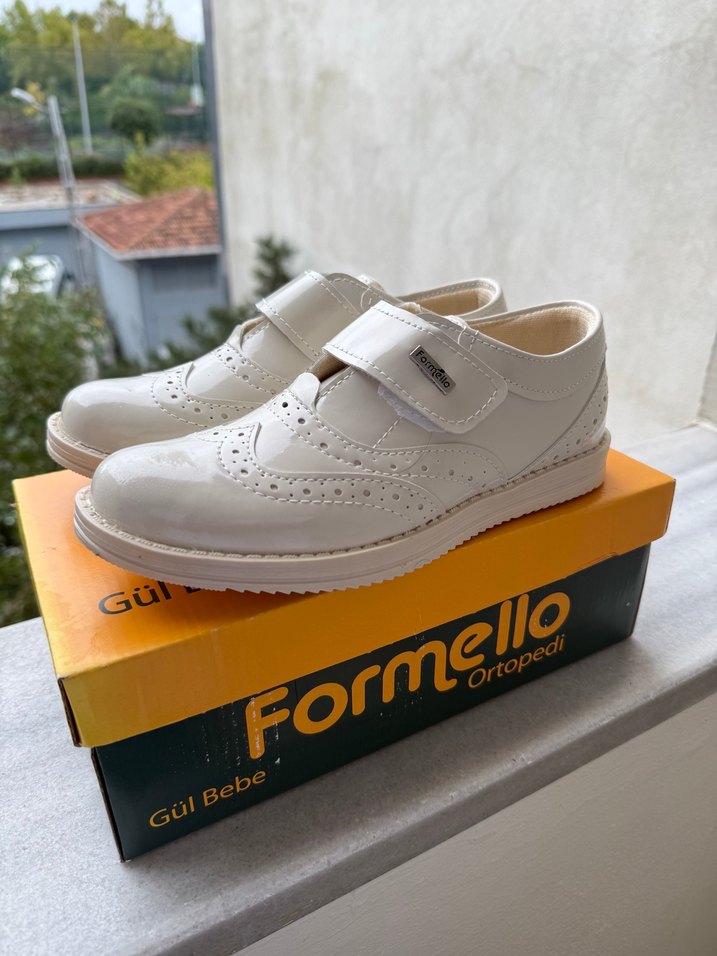 Erkek çocuk ortopedik klasik rugan ayakkabı - Görsel 3
