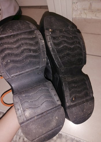 38 Beden siyah Renk Lumberjack Yüksek Platform Kadın Ayakkabı