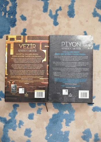 Aimee Carter - Vezir & Piyon Roman Seti