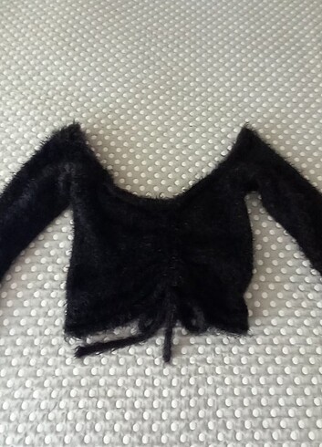 Crop kazak.hic giyilmedi - Görsel 3