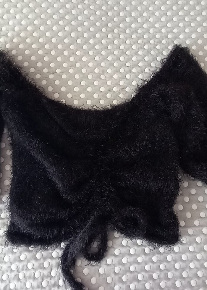 Crop kazak.hic giyilmedi - Görsel 2