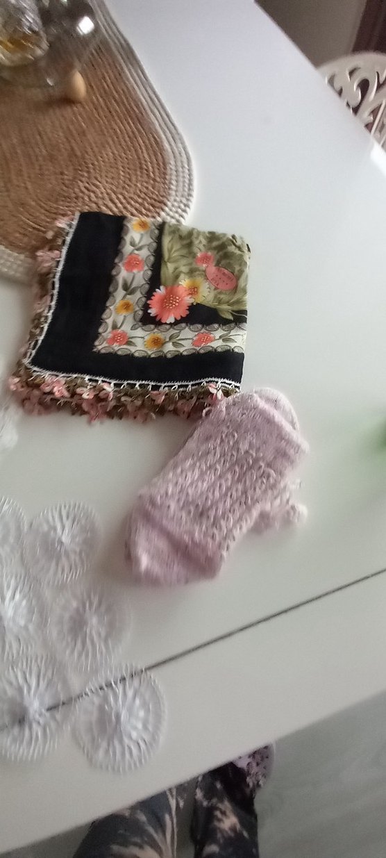 Nakışlı Boncuklu Beyaz ceyizlik - Görsel 3