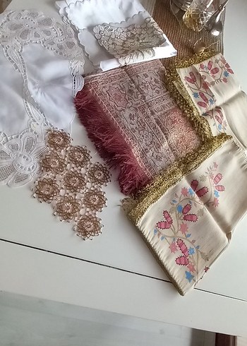 Bohem Tarzı Nakışlı El İşleri Seti - Görsel 2