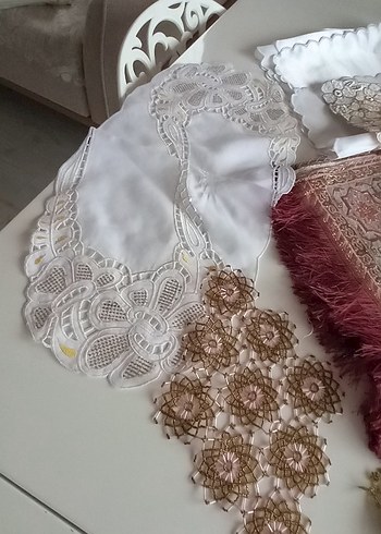 Bohem Tarzı Nakışlı El İşleri Seti - Görsel 5