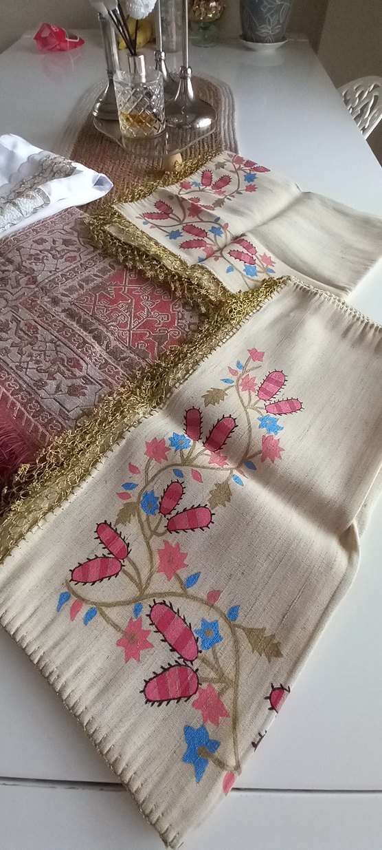 Bohem Tarzı Nakışlı El İşleri Seti - Görsel 3