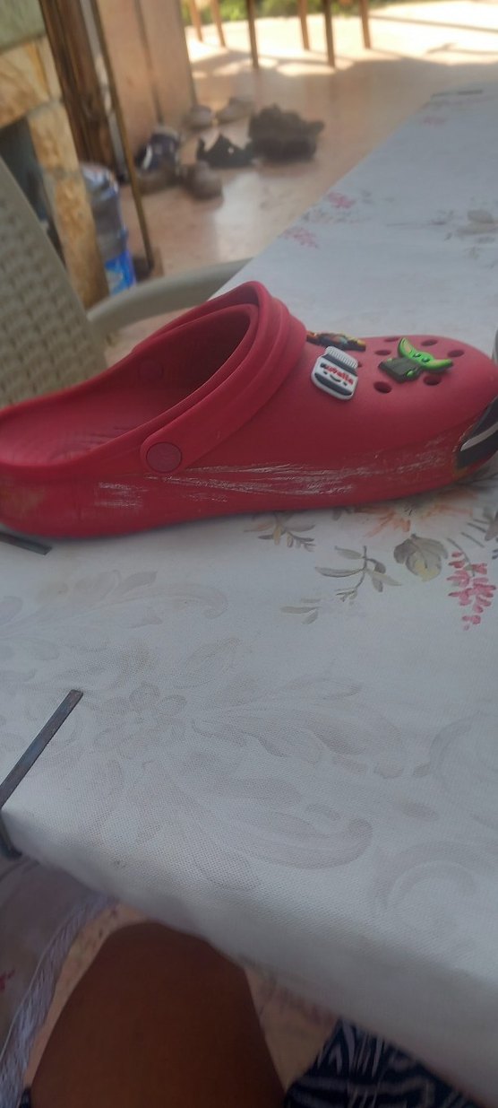 Kırmızı orjinal crocs - Görsel 4