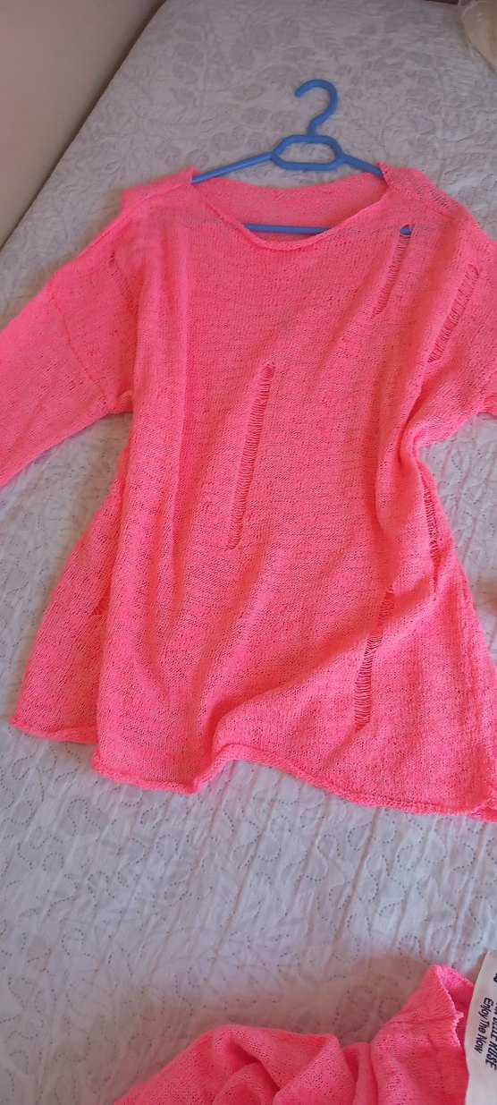 şeker pembesi ikili takim.hic giyilmedi.yurt disindan alindi - Görsel 2