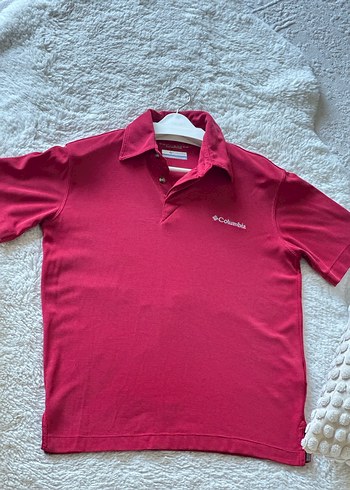 Columbia Bordo Pamuklu Polo Tişört - Görsel 2