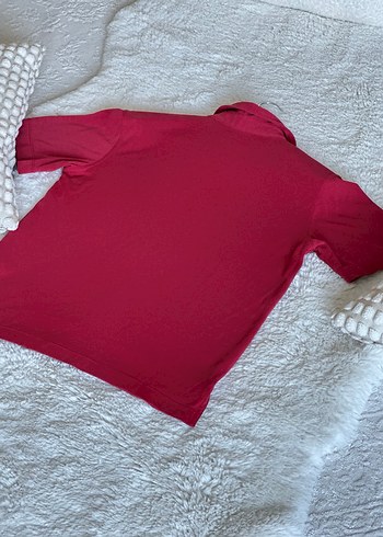 Columbia Bordo Pamuklu Polo Tişört - Görsel 7