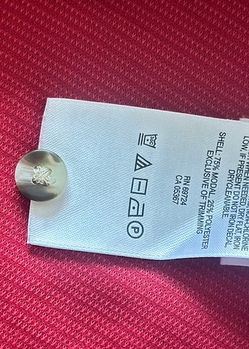 Columbia Bordo Pamuklu Polo Tişört - Görsel 5