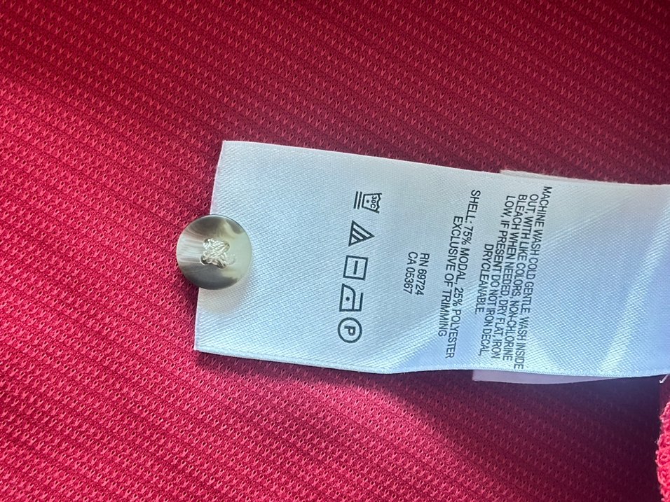 Columbia Bordo Pamuklu Polo Tişört - Görsel 5