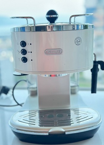 Beyaz DeLonghi Kahve Makinesi - Görsel 6