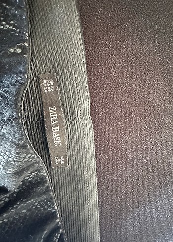 Kadın Siyah Süet Skinny Pantolon - Görsel 3