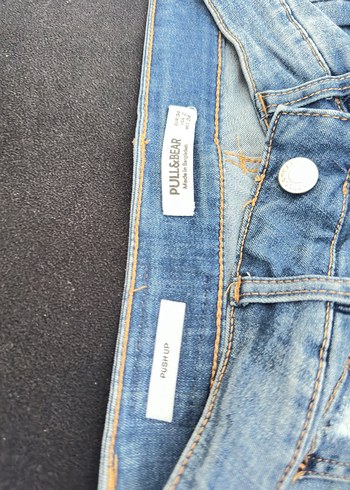 Kadın Mavi Slim Fit Denim Pantolon - Görsel 2