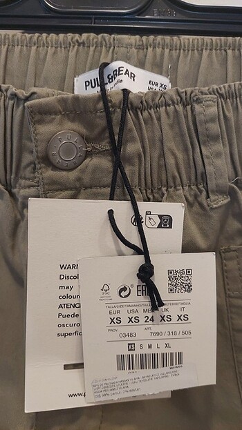 Pull and Bear Kumaş sort