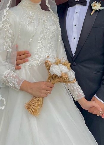 Vintage İşlemeli Gelinlik - Görsel 4