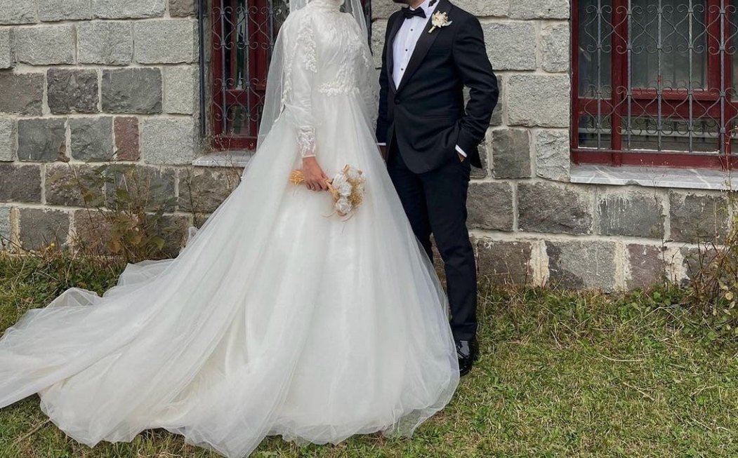 Vintage İşlemeli Gelinlik - Görsel 2