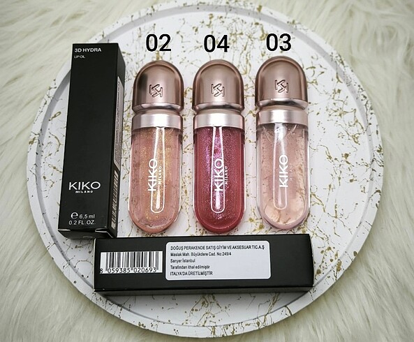 Kiko gloss