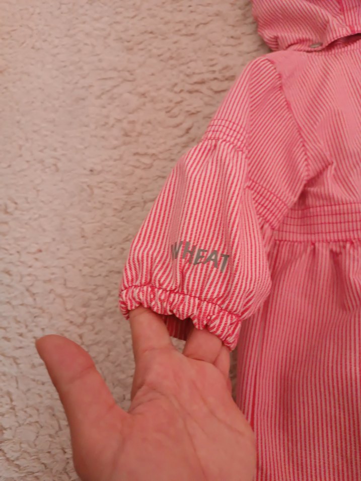 Kapüşonlu Fermuarlı Kız Çocuk Yağmurluğu - Görsel 4