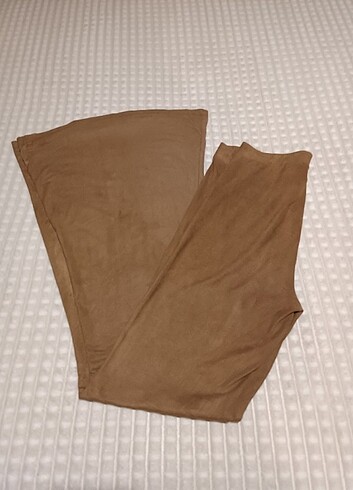 Zara Süet Tayt Pantolon  - Görsel 2