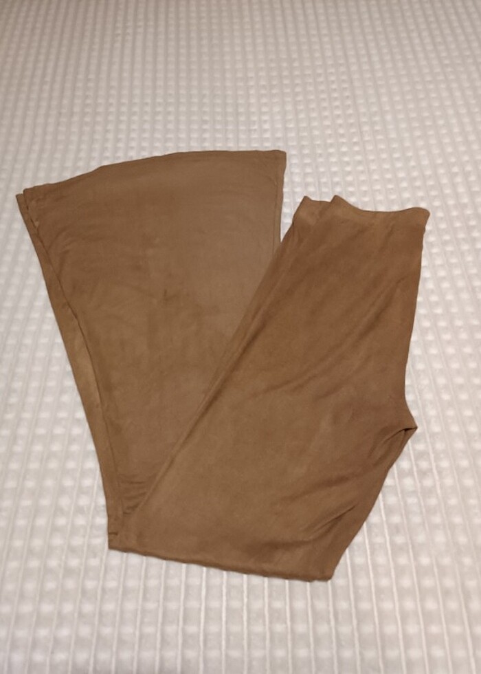 Zara Süet Tayt Pantolon  - Görsel 2