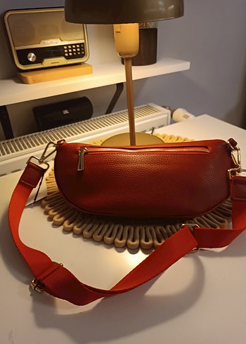 Parigi Deri Bel Omuz Çantası - Görsel 2