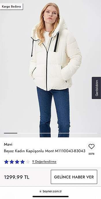 MAVİ JEANS MONT