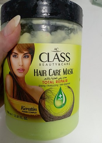 AC Class Keratin Onarıcı Saç Maskesi