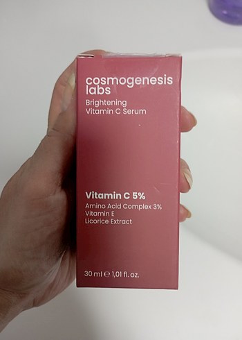 Beden Cosmogenesis Labs Aydınlatıcı Vitamin C Serumu 30 ml