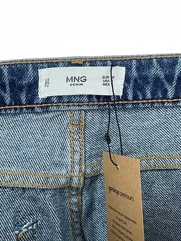 38 Beden mavi Renk Mango Jean / Kot %70 İndirimli.
