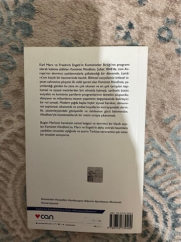  Komünist Manifesto karl marx
