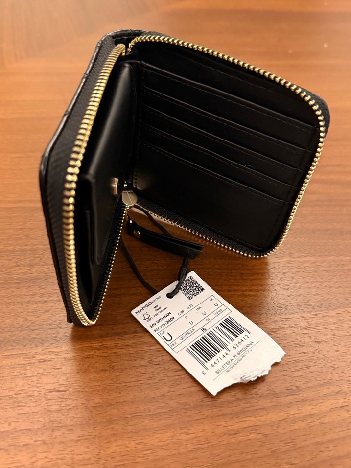 Mango siyah cüzdan - Görsel 3