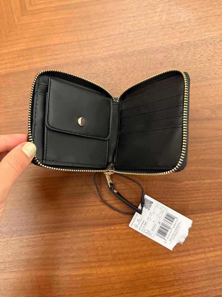 Mango siyah cüzdan - Görsel 4