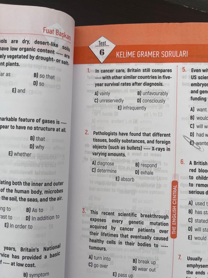 YDS Çıkmış Soru Türleri - Fuat Başkan - Görsel 2