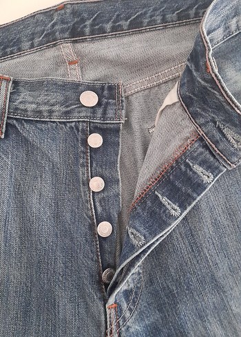 Levis Mavi Yikamali Denim Jean