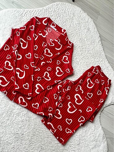 Kalpli Kadın Pijama Takımı