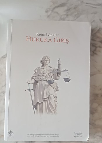 Kemal Gözler - Hukuka Giriş Kitabı