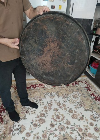  Beden altın Renk asırlık tepsi