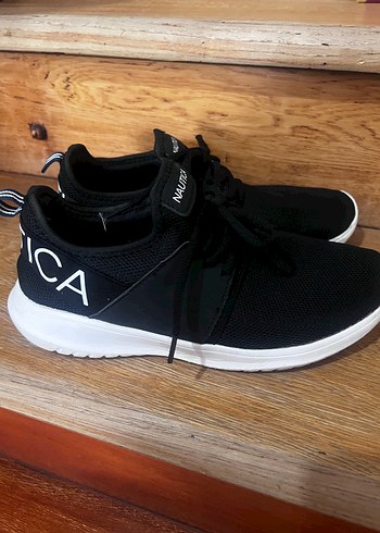 Nautica Siyah Bagcikli Spor Ayakkabi