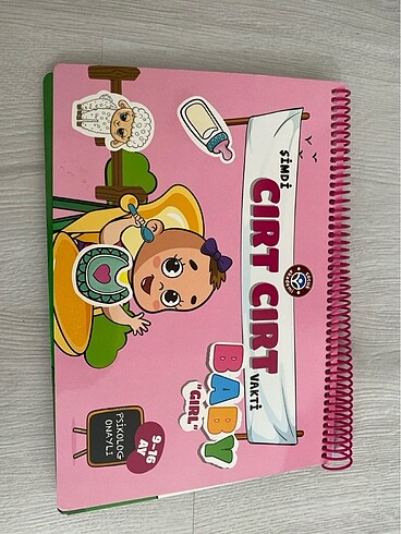 Çocuk akademi cırt cırt kitap