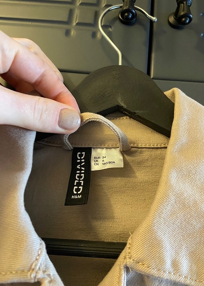H&m hiç giyilmemiş ceket - Görsel 3