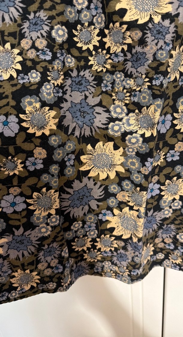 Düğmeli V Yaka Bohem Mini Elbise ZARA - Görsel 5