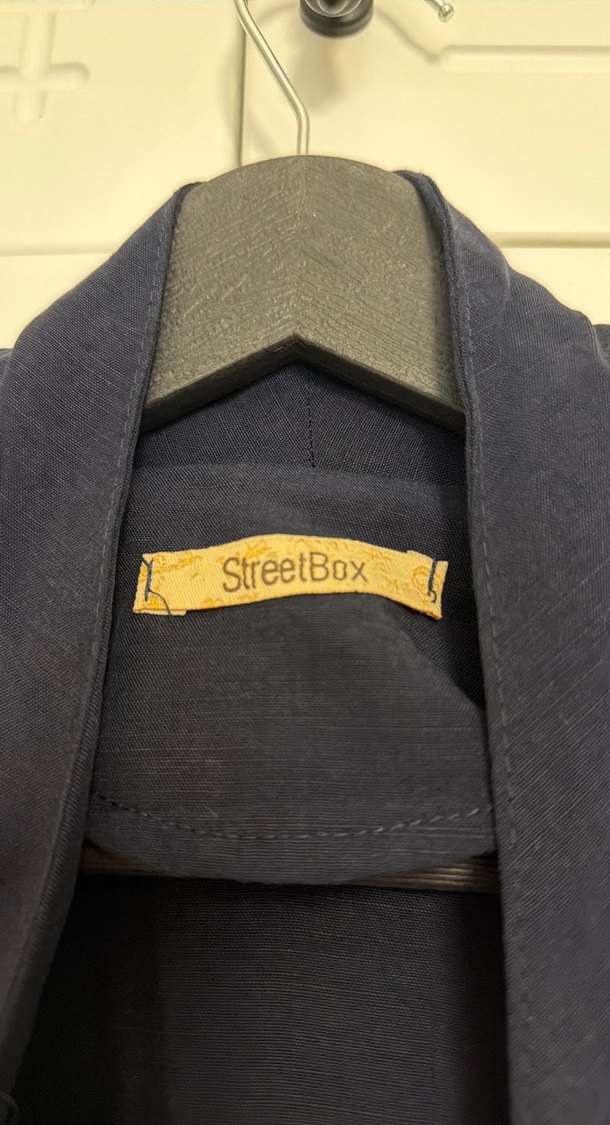 Lacivert Kemerli Kolsuz Yelek - Görsel 2