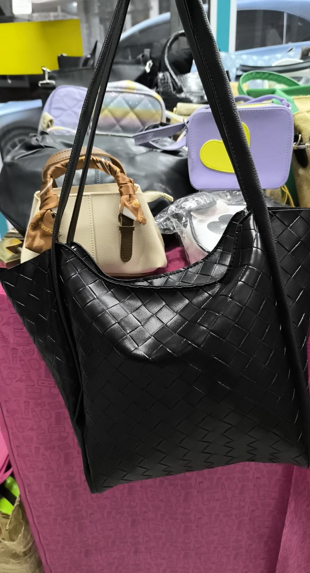 Kahverengi Yılan Desenli Deri Kadın Çanta - Görsel 2