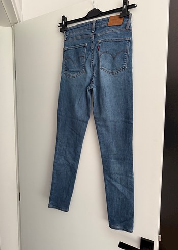 s Beden mavi Renk Kadın Mavi Dar Normal Boy Kot Pantolon